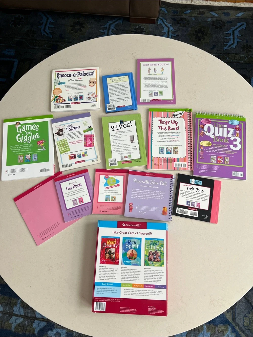 📕Lot of 14 American Girl Library Book Lot Activity & Advice Bundle — Like New